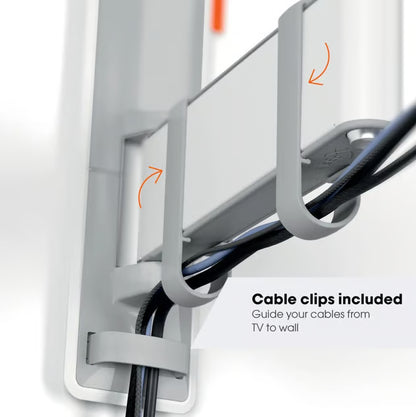 Vogel's COMFORT Full-Motion+ vægbeslag til TV, 19-43", maks. 15 kg, Hvid