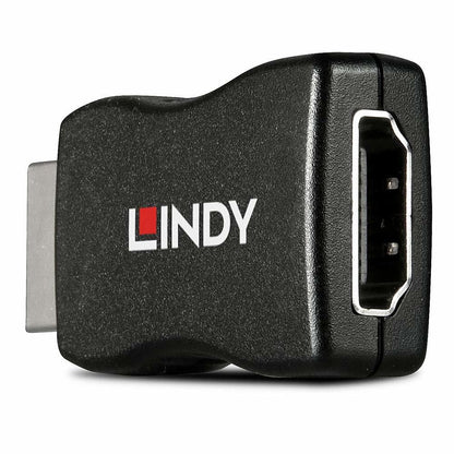 HDMI 10.2G EDID Emulator sort adapter med han HDMI stik og hun HDMI port.