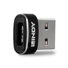 USB 2.0 Low Profile Adapter USB-A han til USB-C hun, tilslutning af USB-C enhed til USB-A port.