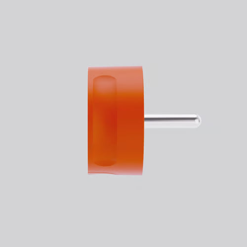 By NORM NORM K dansk stikprop uden jord, Orange, IP20