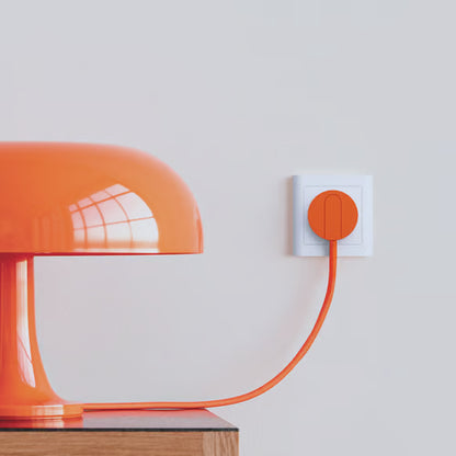 By NORM NORM K dansk stikprop uden jord, Orange, IP20