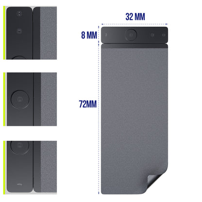 Allity Laptop Pad med trådløs opladning 4-i-1 15W grå, rektangulær 32x8x72mm, runde/ovale knapper, flere vinkler.