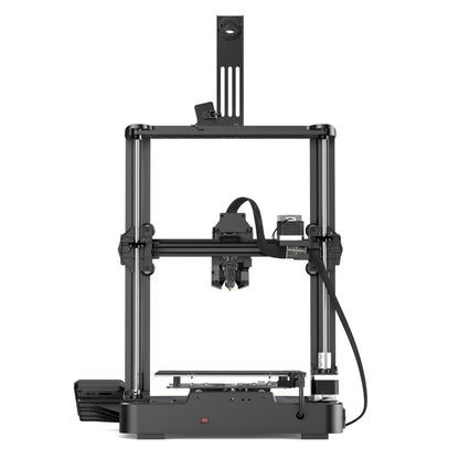 Creality Ender 3 v3 KE 3D-printer, sorteringsramme, dobbelte Z-aksler, direct drive ekstruder, flad printbed, touchscreen.