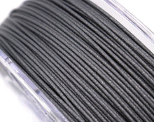 Textura Flare 3D-printer filament 1,75 mm grå med plantefiber, jævnt oprullet på synlig spole med klar kant.
