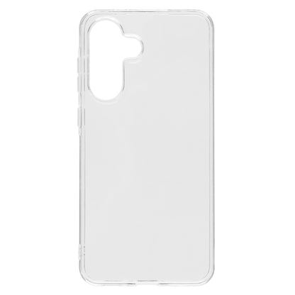 Linocell Second skin mobilcover til Samsung Galaxy A56, fleksibelt gennemsigtigt design med præcise udskæringer.
