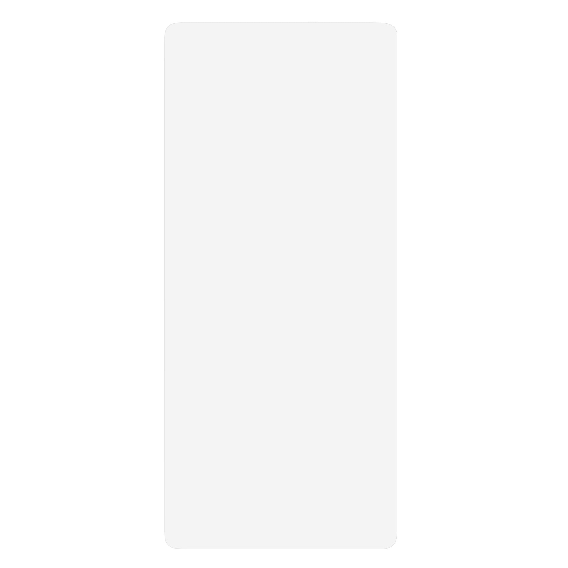 Linocell Elite Extreme skærmbeskyttelse til Samsung A06 4G, hvid rektangel med afrundede hjørner.