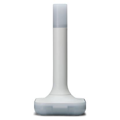 Home Assistant Connect ZBT-2 Zigbee 3.0 hub, høj hvid cylinder med bred bund og gennemsigtig top.