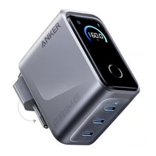 Anker Prime Charger 160W USB-C-oplader med 3 porte og display
