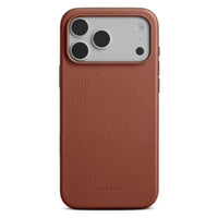 WOOLNUT læderetui til iPhone 17 Pro Max - Cognac