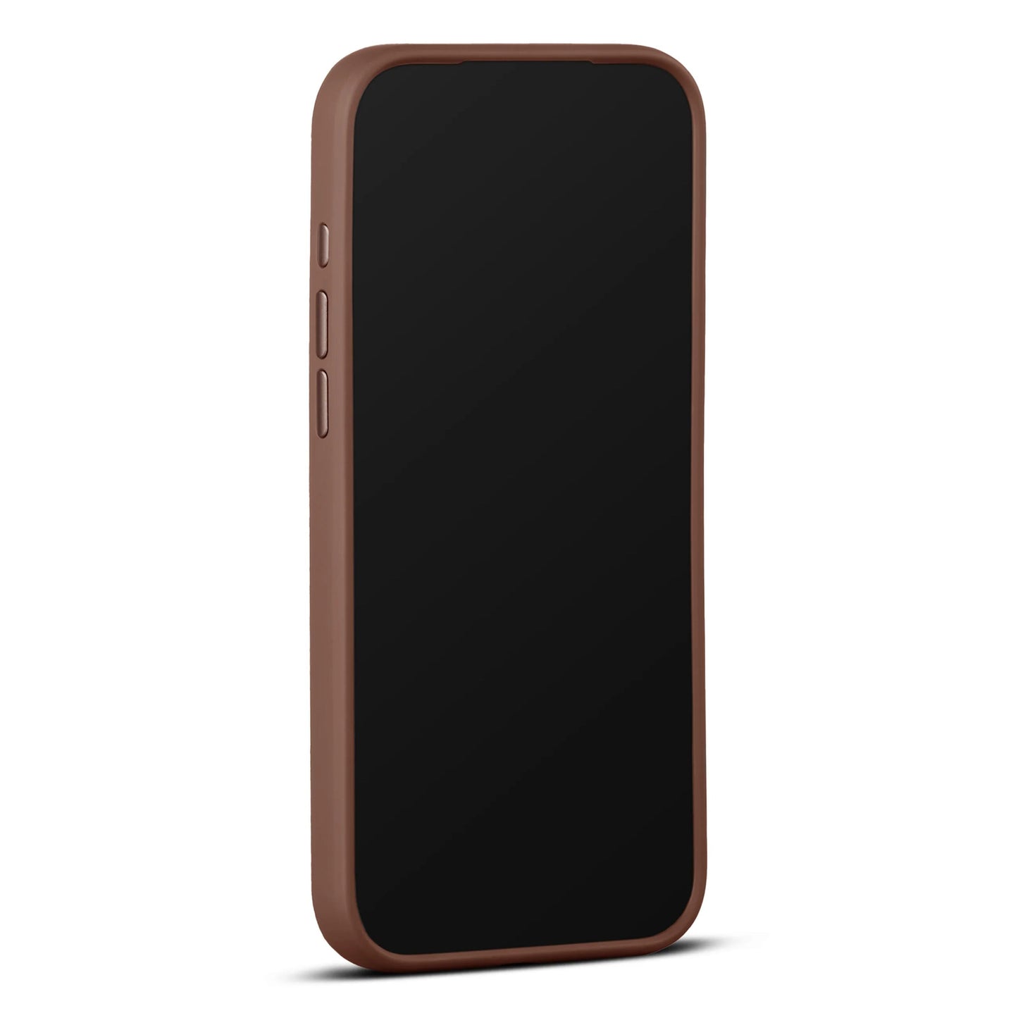 WOOLNUT læderetui til iPhone 17 Pro Max Cognac, MagSafe-kompatibelt brunt lædercover.