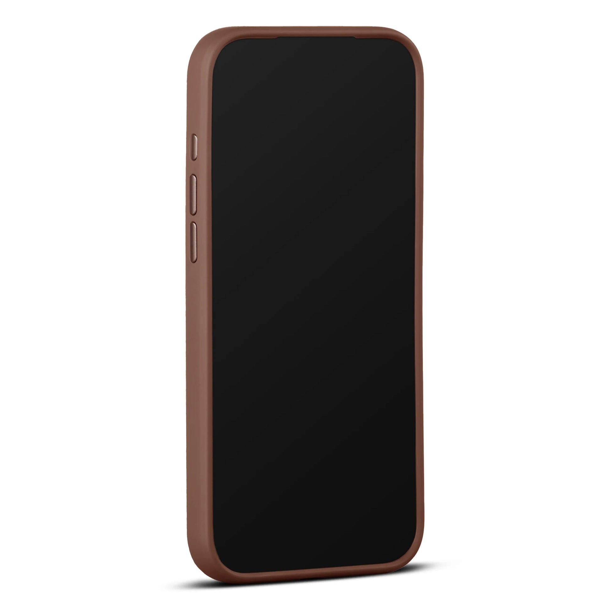 WOOLNUT læderetui til iPhone 17 Pro Max Cognac, MagSafe-kompatibelt brunt lædercover.