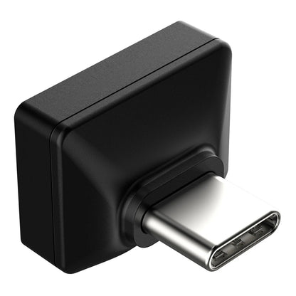 Sandisk Extreme Fit USB-C hukommelse 128 GB, sort rektangulært design med metallisk USB-C stik.