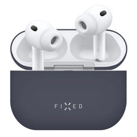 Fixed Silkeblød silikonecover til Apple AirPods Pro 3 - Blå