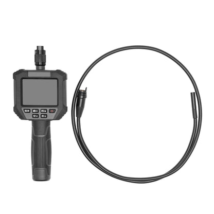 Luxorparts inspektionskamera med LCD-skærm, kontrolknapper og aftageligt 1,2 m fleksibelt kamerakabel.