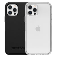 Otterbox Symmetry Etui til iPhone 12 og 12 Pro - Sort