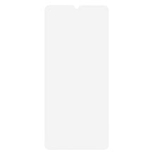 Skærmbeskyttelse til Galaxy A04s/A12/A13, hvid, rektangulær med afrundede hjørner.