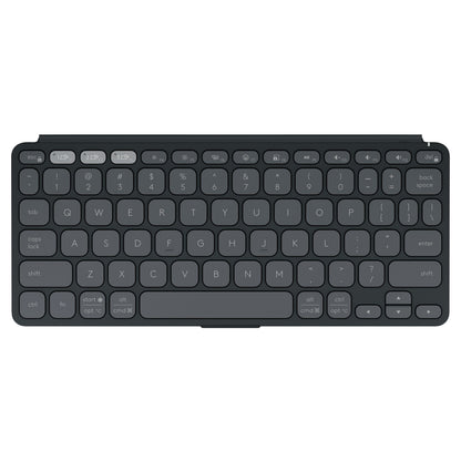 Logitech Keys-To-Go 2 – et bærbart Bluetooth-tastatur med QWERTY-layout og funktionstaster til pc og tablet.