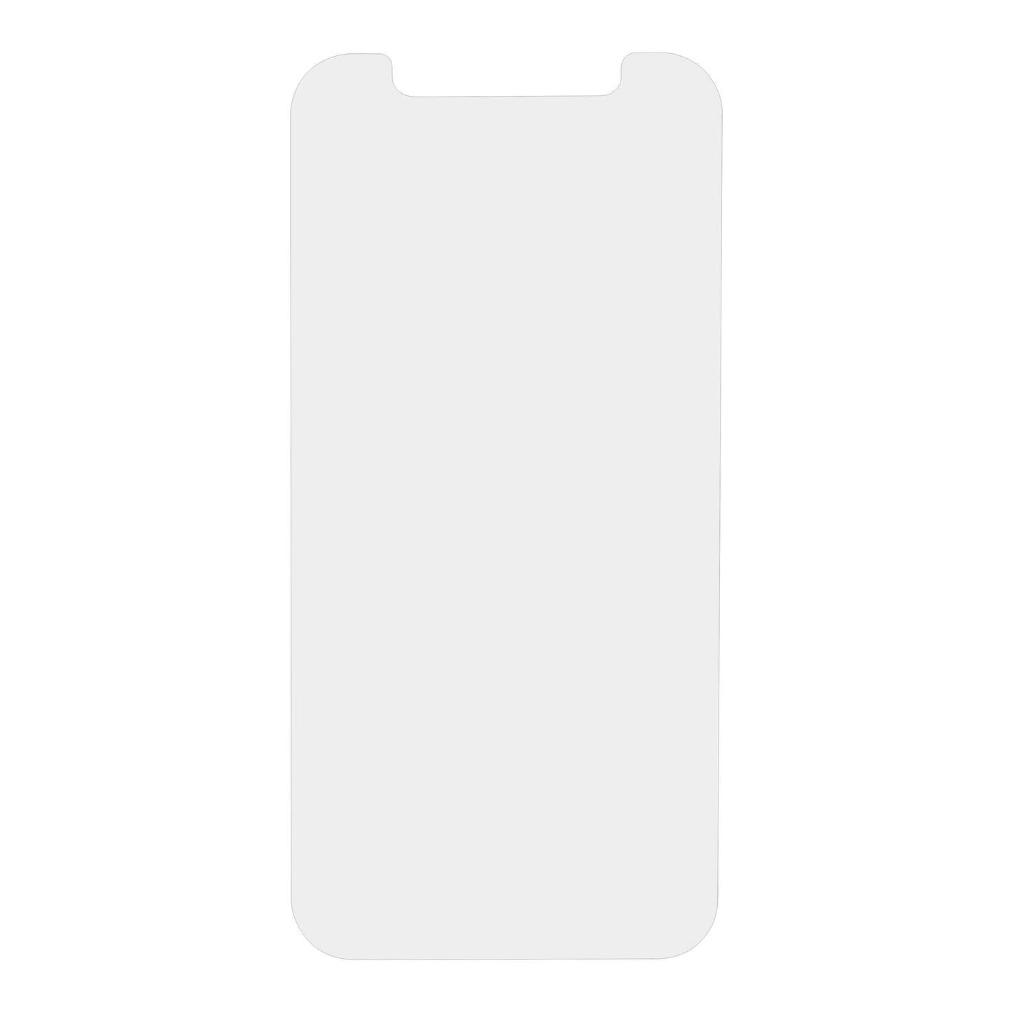 Elite Extreme skærmbeskyttelse til iPhone 12 Mini, tyndt klart hærdet glas med notch-udskæring.