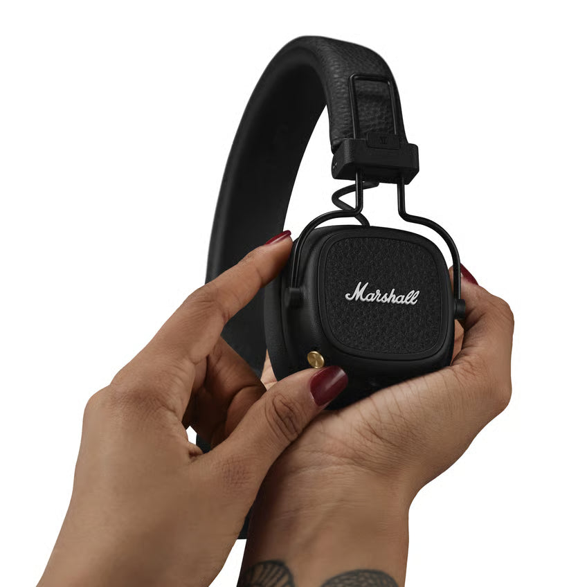 Marshall Major V trådløse on-ear-høretelefoner, Black