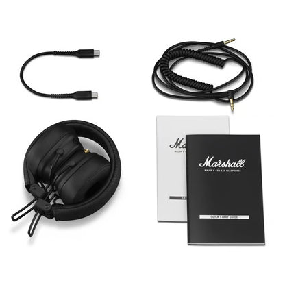 Marshall Major V trådløse on-ear-høretelefoner, Black