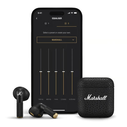 Marshall Minor IV trådløse in-ear-høretelefoner, Black