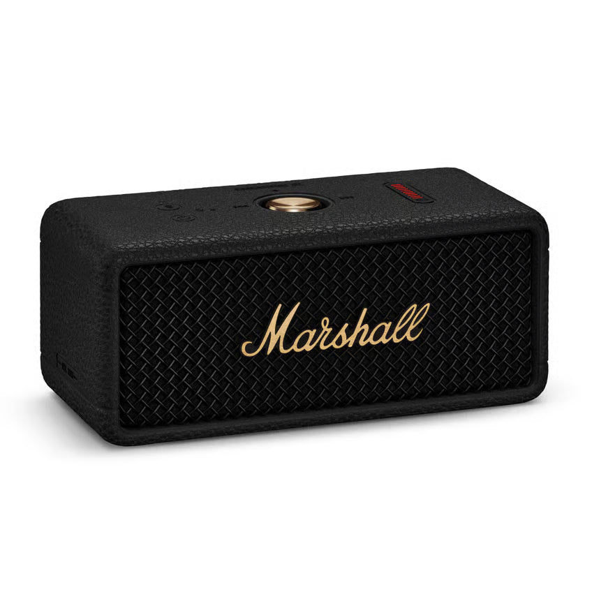 Marshall Emberton III Bluetooth-højttaler, Black and Brass