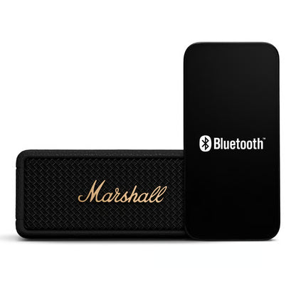 Marshall Emberton III Bluetooth-højttaler, Black and Brass