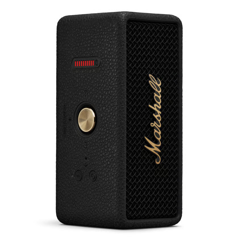 Marshall Emberton III Bluetooth-højttaler, Black and Brass
