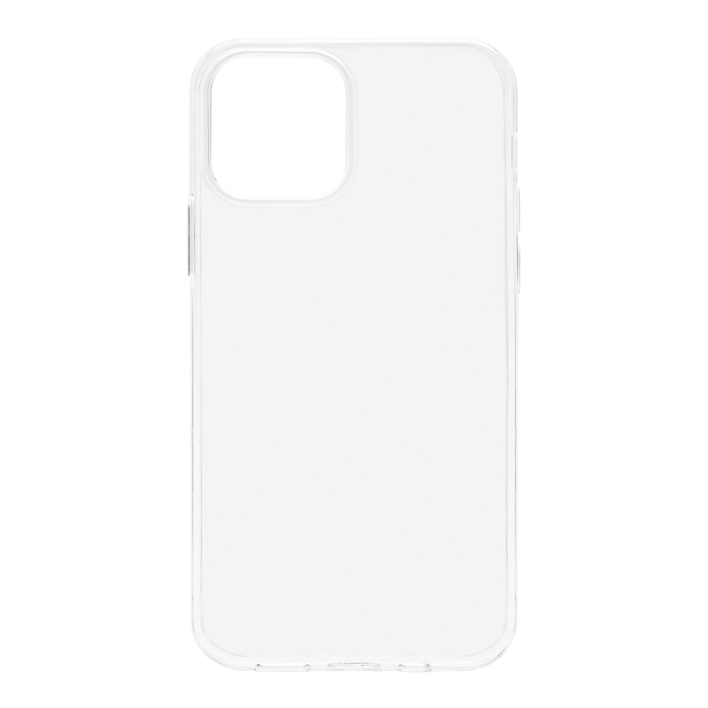Linocell Second skin 2.0 mobilcover til iPhone 12/12 Pro klar TPU, rektangulært kamerahul.