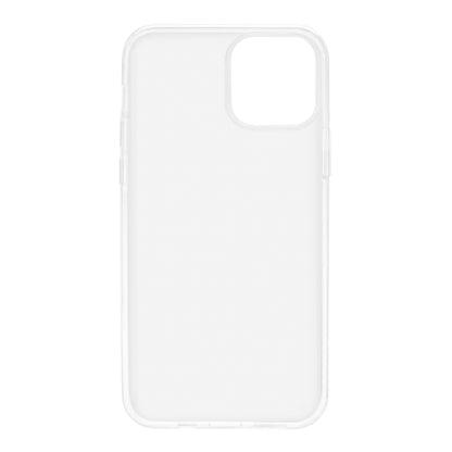 Linocell Second skin 2.0 mobilcover til iPhone 12/12 Pro klar TPU gennemsigtigt med afrundede kanter og stort kamerahul.