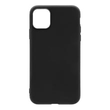 Second skin 2.0 mobilcover til iPhone 12/12 Pro sort, stor rektangulær kameramodul-udskæring, antibakteriel overflade.