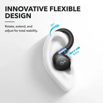 Soundcore Sport X20 trådløse høretelefoner med støjreduktion, Black