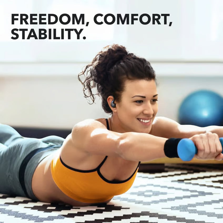 Soundcore Sport X20 trådløse høretelefoner med støjreduktion, Black