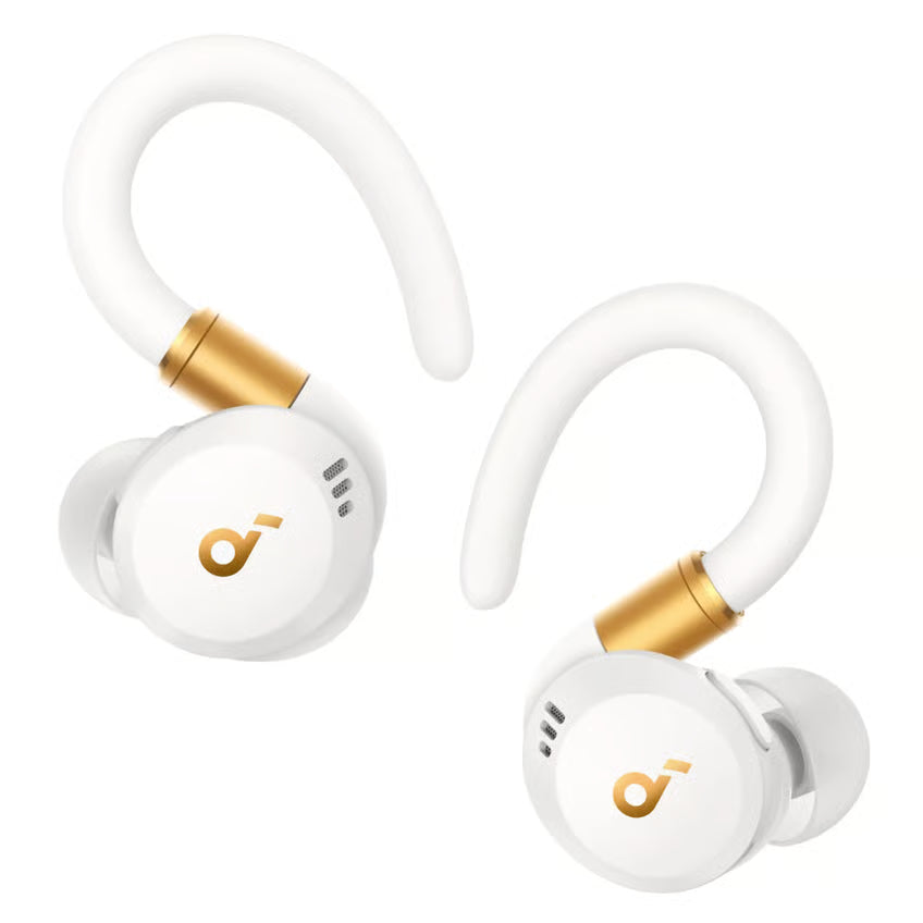 Soundcore Sport X20 trådløse høretelefoner med støjreduktion, Hvid