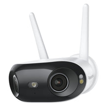 Reolink Elite WiFi 4K 180° overvågningskamera, to antenner, sort front, hvidt kabinet, vægmontering, AI og panorama.