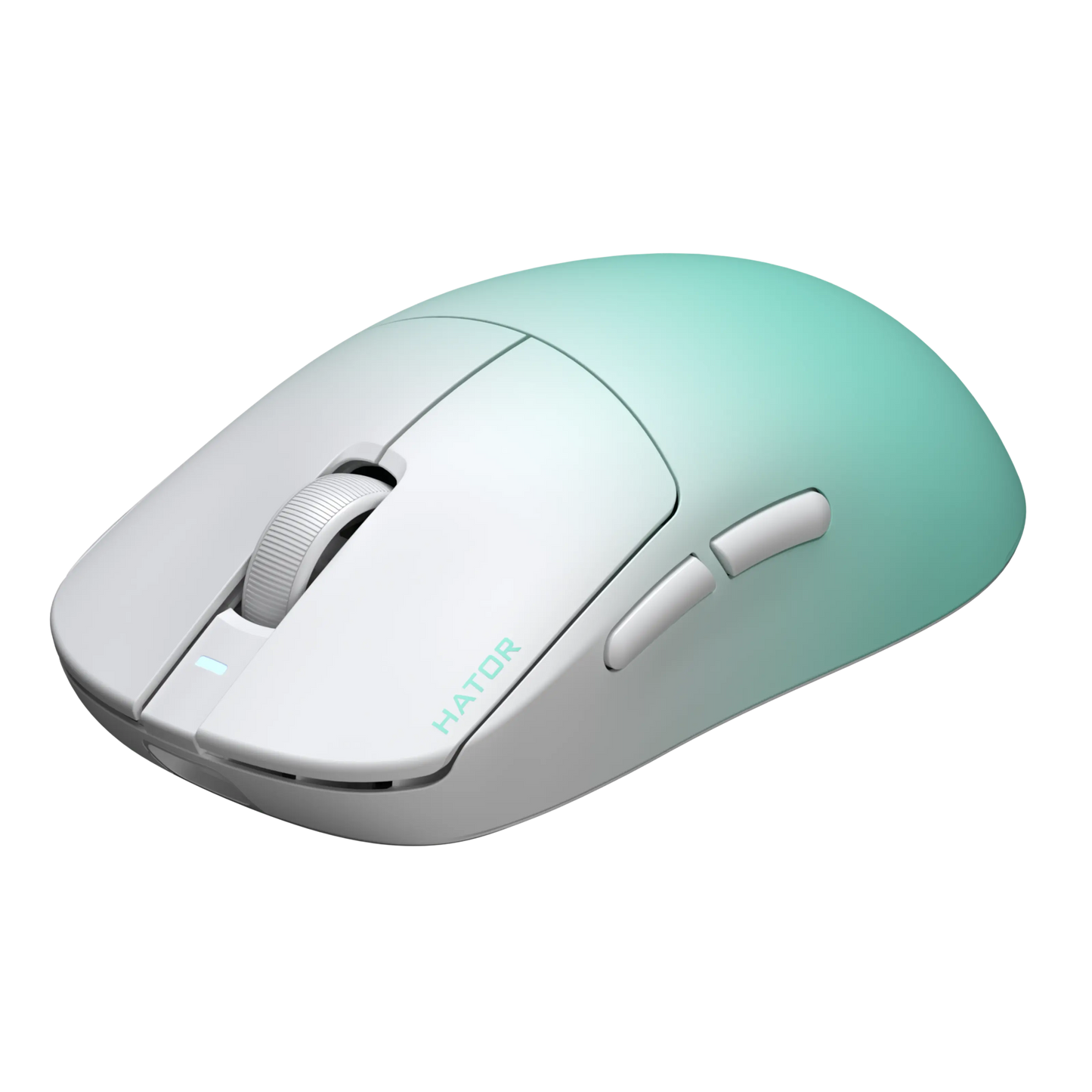 Hator Quasar 3 Ultima 8K Wireless gamingmus, Hvid/mint