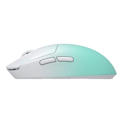 Hator Quasar 3 Ultima 8K Wireless gamingmus, Hvid/mint