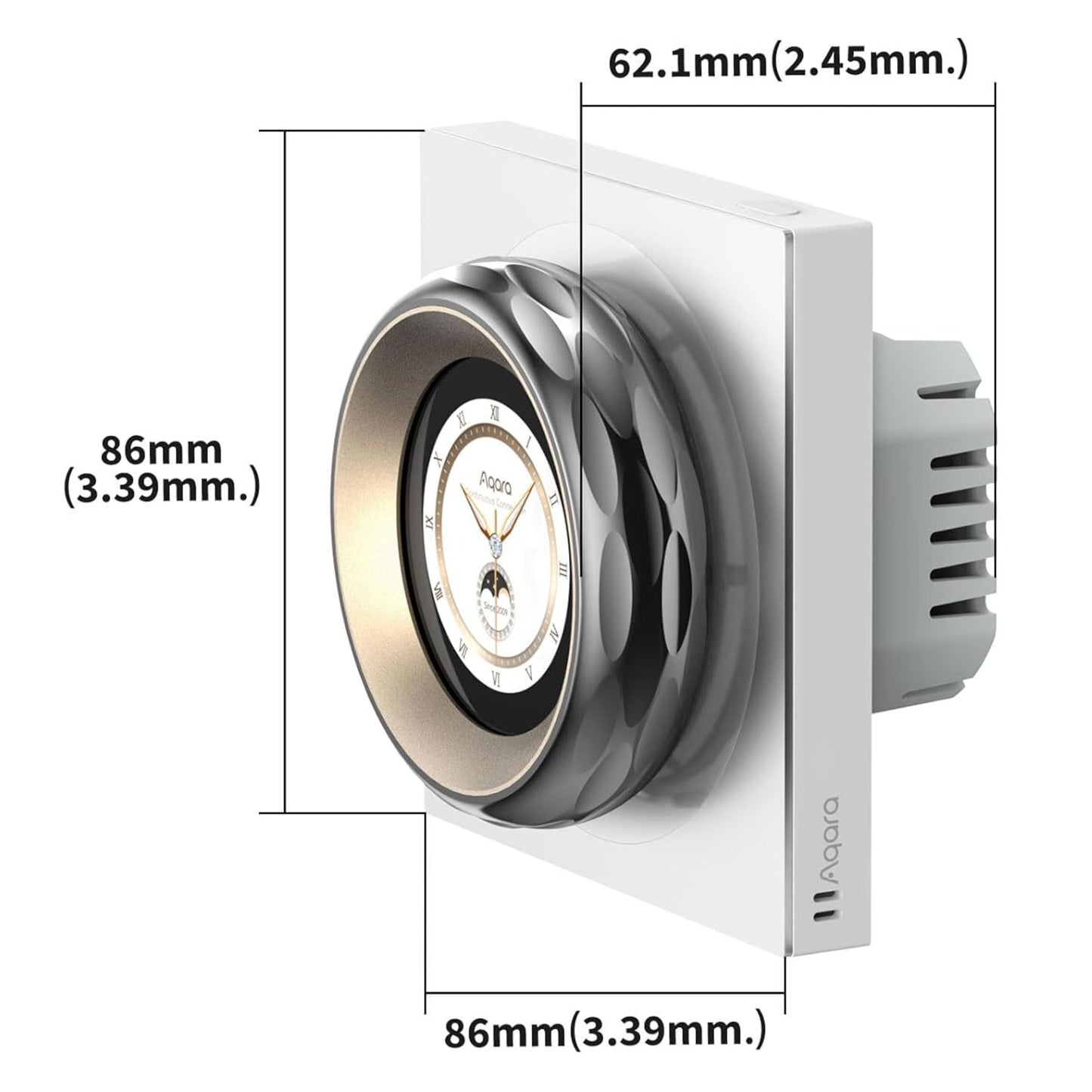 Aqara Touchscreen Dial V1 EU, smart afbryder med touchskærm