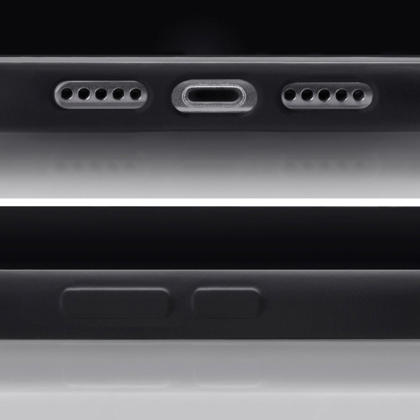 Mobilize Rubber Gelly Case til iPhone 14 Pro Max, Sort