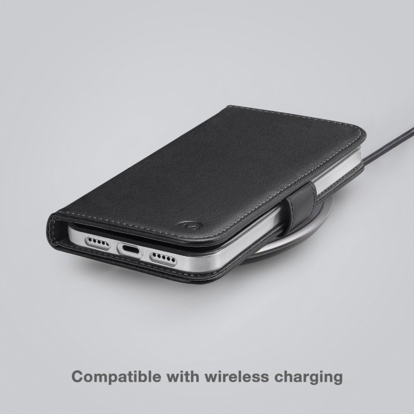 Mobilize Classic Gelly Wallet Book Case til iPhone 15 Pro Max, Sort