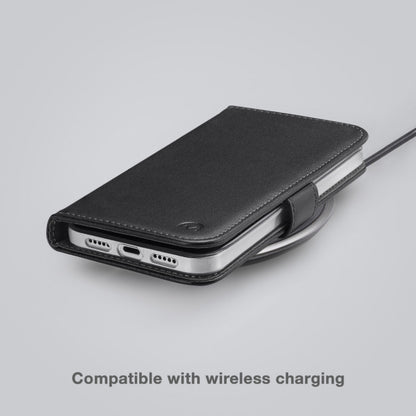 Mobilize Classic Gelly Wallet Book Case til iPhone 15 Pro Max, Sort