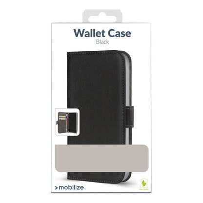 Mobilize Classic Gelly Wallet Book Case til iPhone 15 Pro Max, Sort