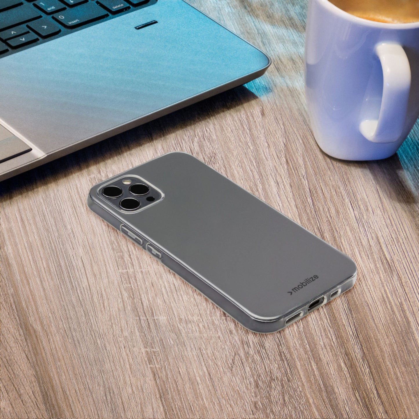 Mobilize Gelly Case til iPhone 16 Plus, Klar
