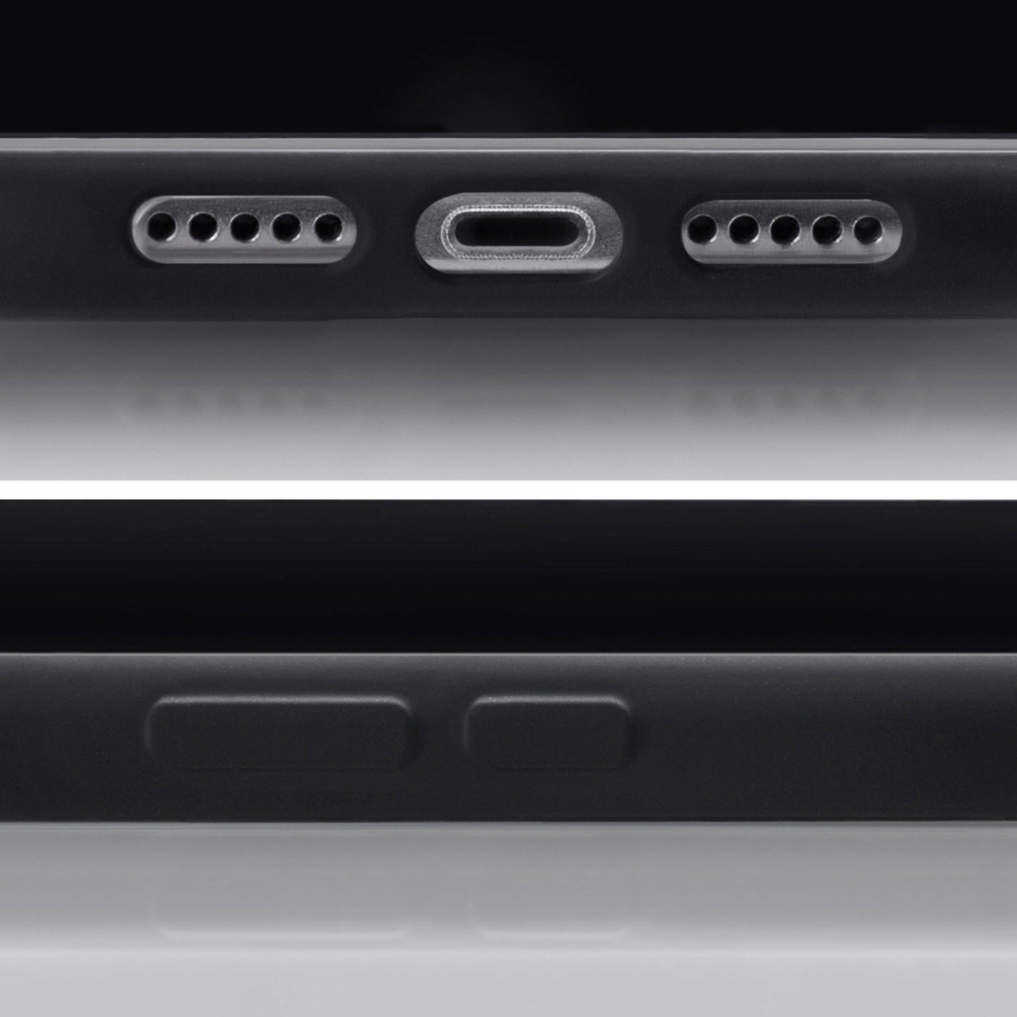 Mobilize Rubber Gelly Case til iPhone 16 Plus, Sort
