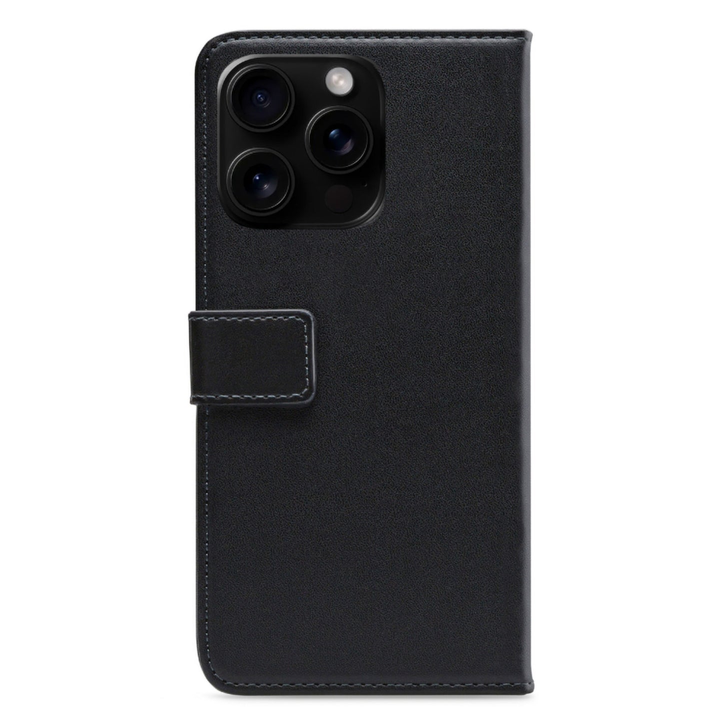 Mobilize Classic Gelly Wallet Book Case til iPhone 16 Pro Max, Sort