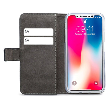 Mobilize Classic Gelly Wallet Book Case til iPhone X/Xs, Sort