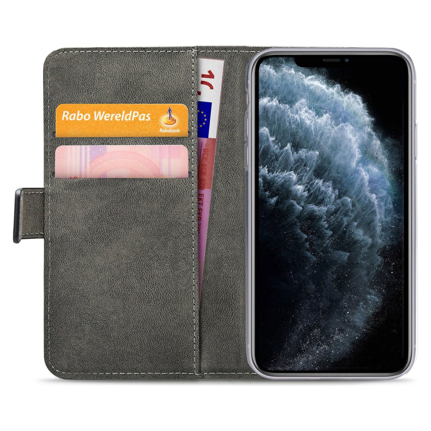 Mobilize Classic Gelly Wallet Book Case til iPhone 11 Pro, Sort