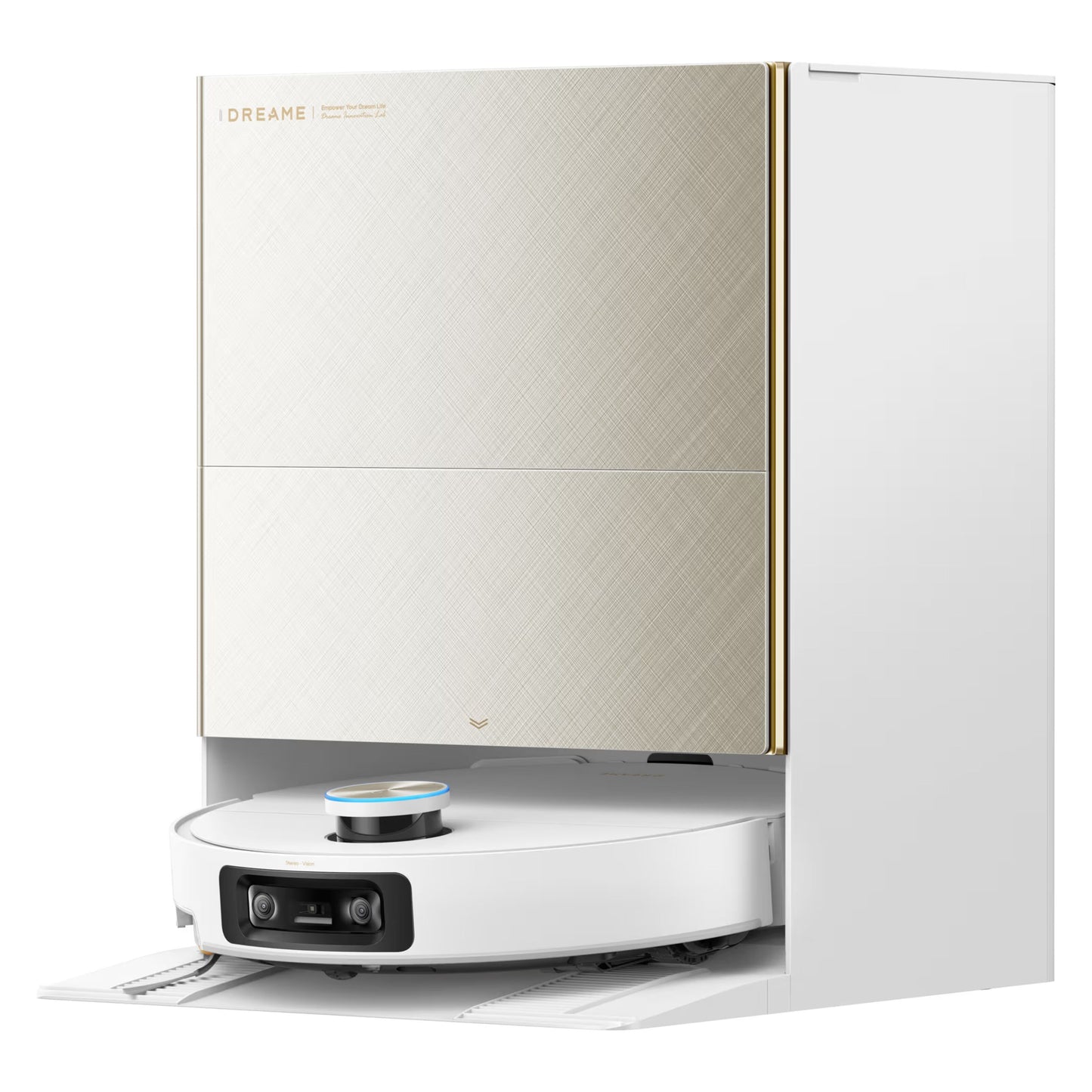 Dreame X60 Ultra – Robotstøvsuger med basestation, Hvid