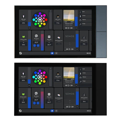 Shelly Wall Display XL smart kontrolpanel, Sort