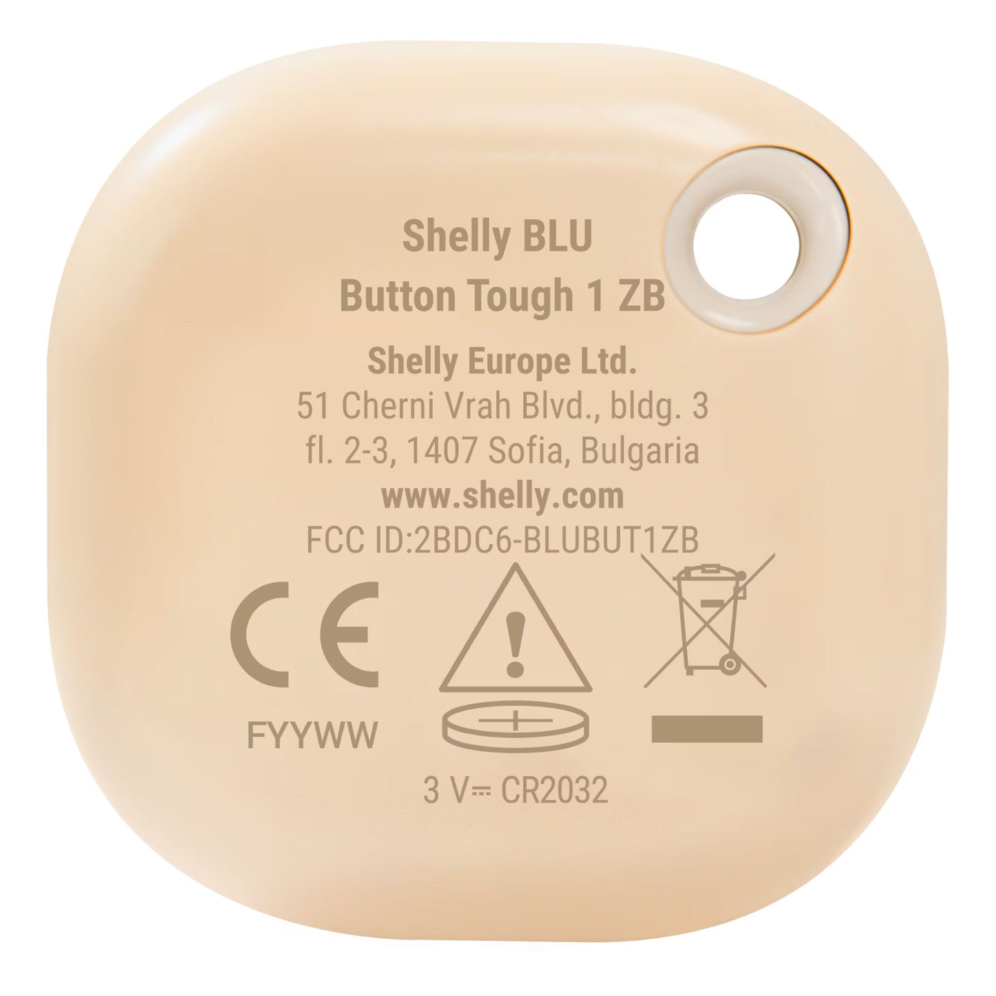 Shelly BLU Button Tough 1 ZB, Mocha